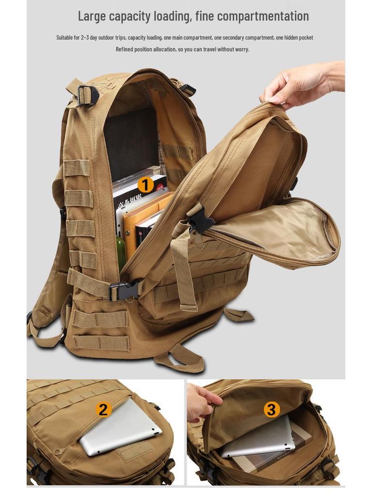 Multifunctional Camouflage Hiking & Tactical Backpack