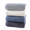 Vertical Stripe Soft Cotton Face Wash Towel - Solid Color for Employee Gifts