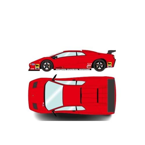 

Makeup EIDOLON 1/43 Lamborghini Diablo SVR Racing 1996 Red (Black Wheels) Finished Product