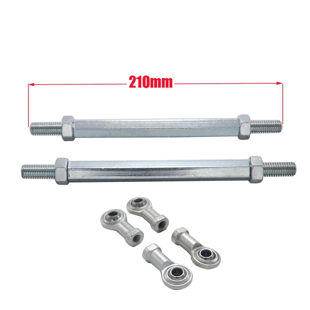 8mm Steering Tie Rod Kit Ball Joint For 49cc Electric Mini Kids ATV Go Kart Buggy Quad Bike Parts