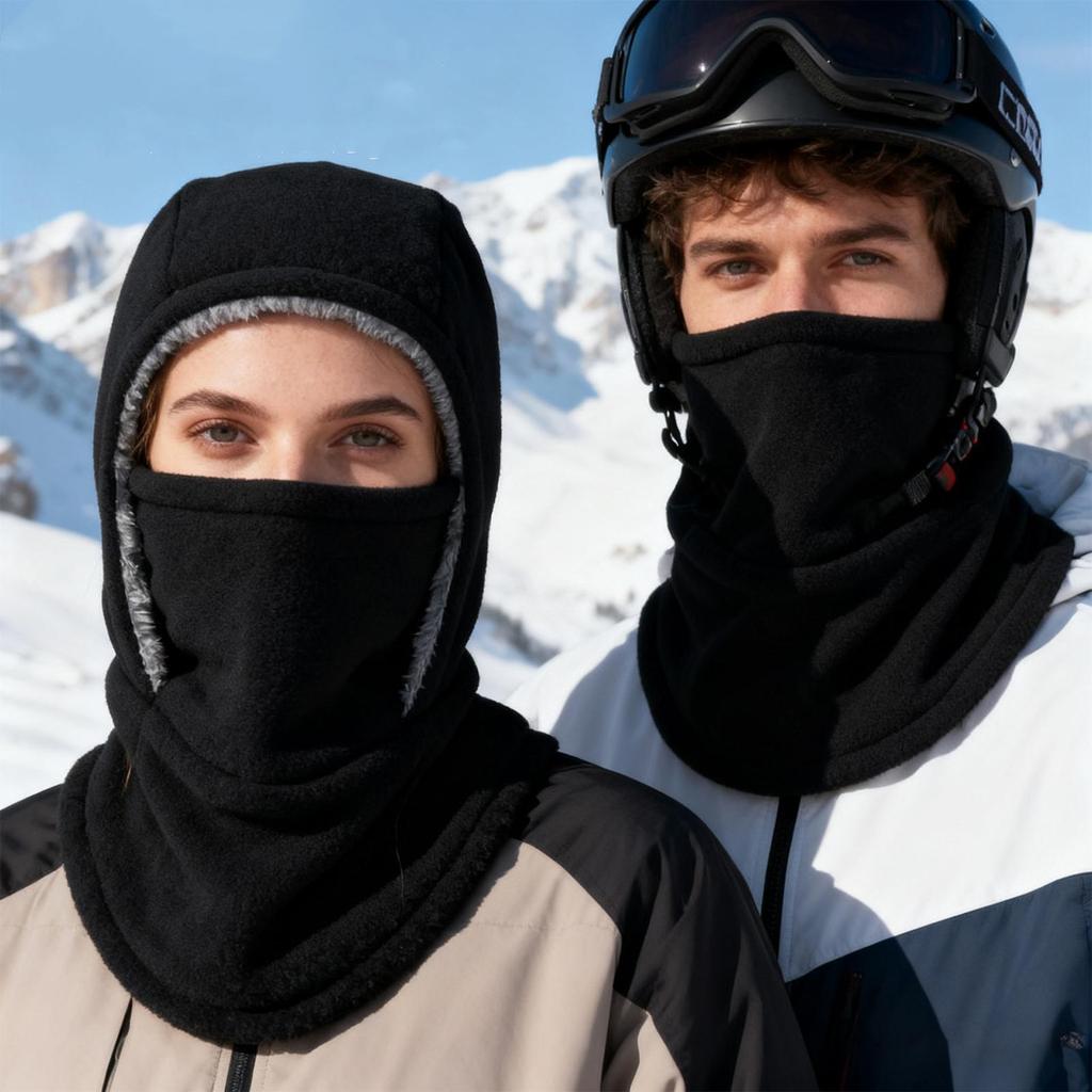 Ski Face Cover Windproof Waterproof Thermal Hat Outdoor Snow Warm Hat Skiing Hood For Women Adults Outdoor Motorcycle Cycling