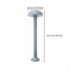 LED Mushroom Lamp Easy Installation Modern Landscape Weatherproof Resistant Outdoor Pathway