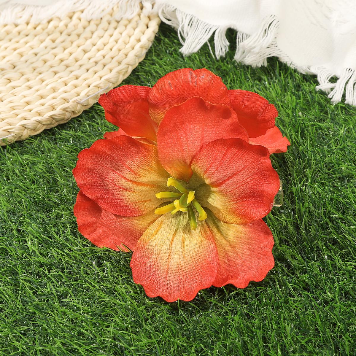 

AWAYTR Большие заколки-крабы для волос в виде тюльпанов, искусственные цветочные заколки для хвоста, крабы для женщин, девушек, подарок, аксессуары для волос, Валентин, головной убор