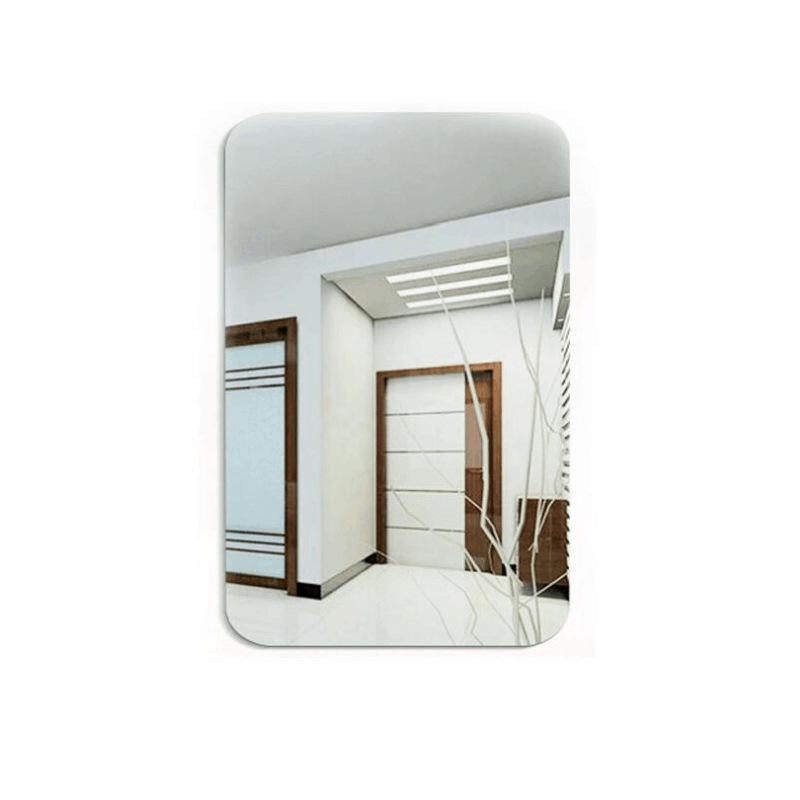 Bathroom Mirror Acrylic Self-adhesive Mirror Paper Home Decoration High Definition Soft Glass Wall Sticker