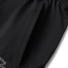 Li Ning Fitness Series Solid Color Ice Silk Quick Dry Cool Comfortable Casual Sports Shorts Women shorts Black AKSV298-2