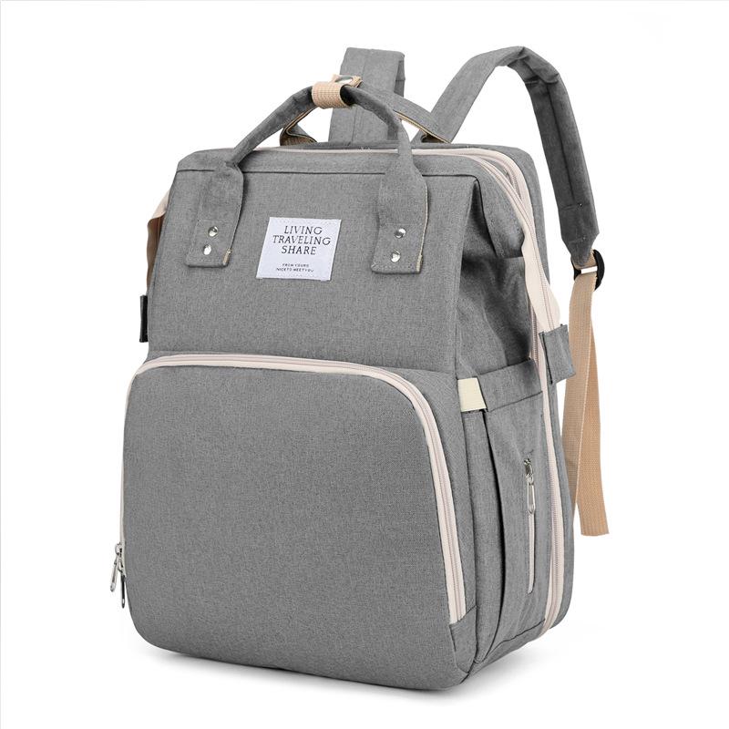 Multipurpose Lightweight Baby Bed and Mommy Travel Bag with Large Capacity and Breast Milk Storage
