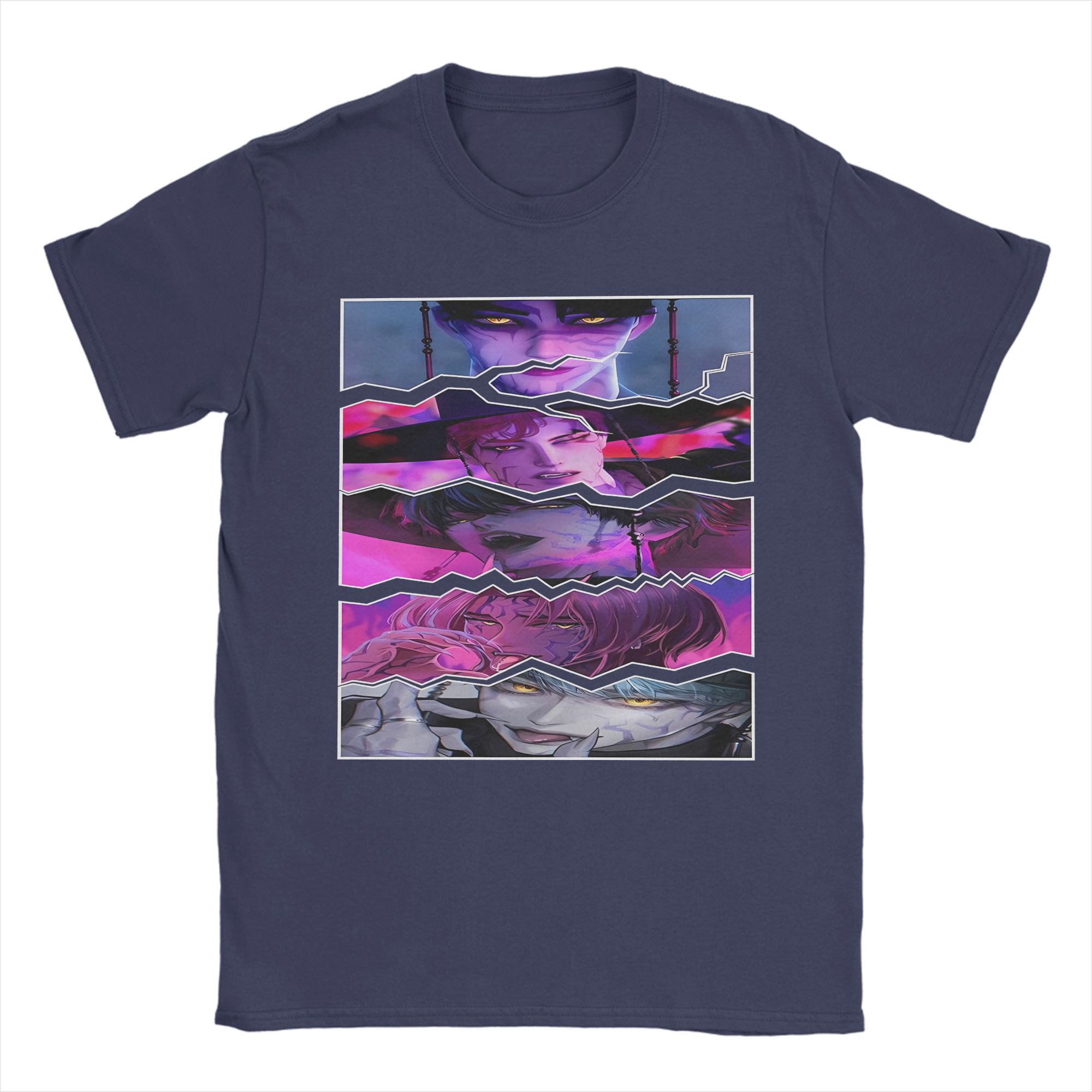

Saja Boys Boy Band Kpop Demon Hunters T-Shirt Summer Cotton T-Shirts For Man Fashion Pattern Tee Shirt Short Sleeve Vintage Tops 4XL
