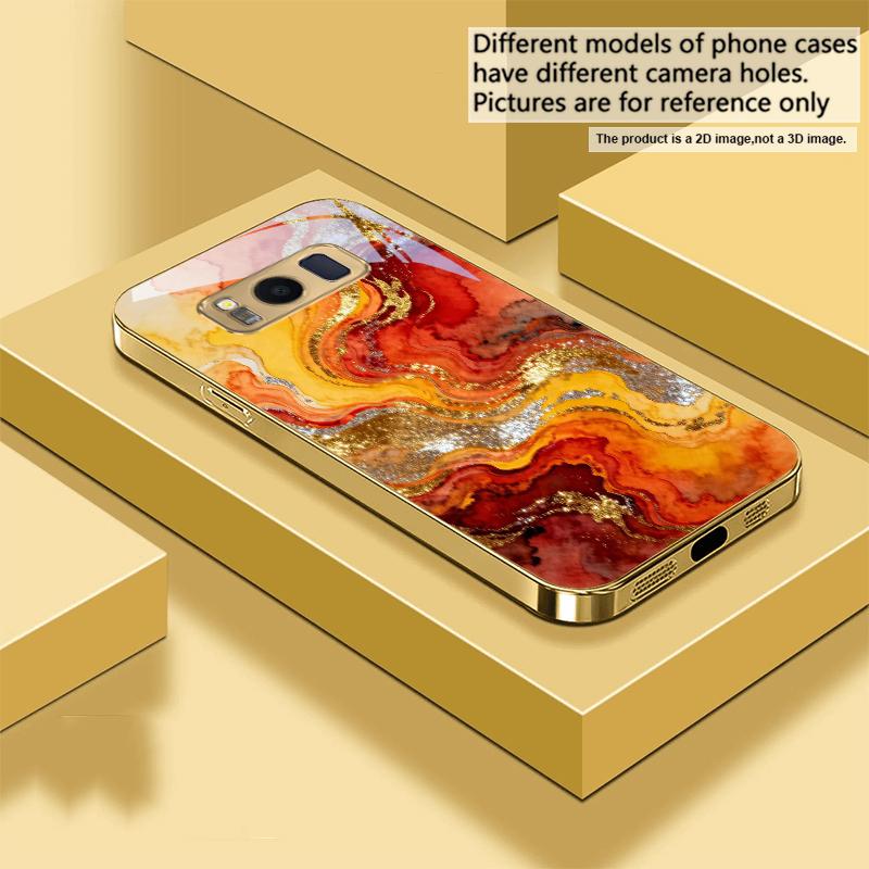

Золотий зоряний світло для Samsung Galaxy S20 FE S21 S22 S23 Plus S24 Ultra 25Ultra S21+ S9+ S22Plus Золотий скляний чохол для телефону Galaxy S23+