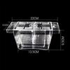 Aquarium Fish Tank Breeder Box Transparent Great Water Flow Box for Baby Fish Clownfish Guppy