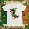 Saint Patrick Green Retro T Shirt Adult Cotton Casual Festival Printed T Shirt Funny Lucky Irish Unisex Woman Man Party Tee