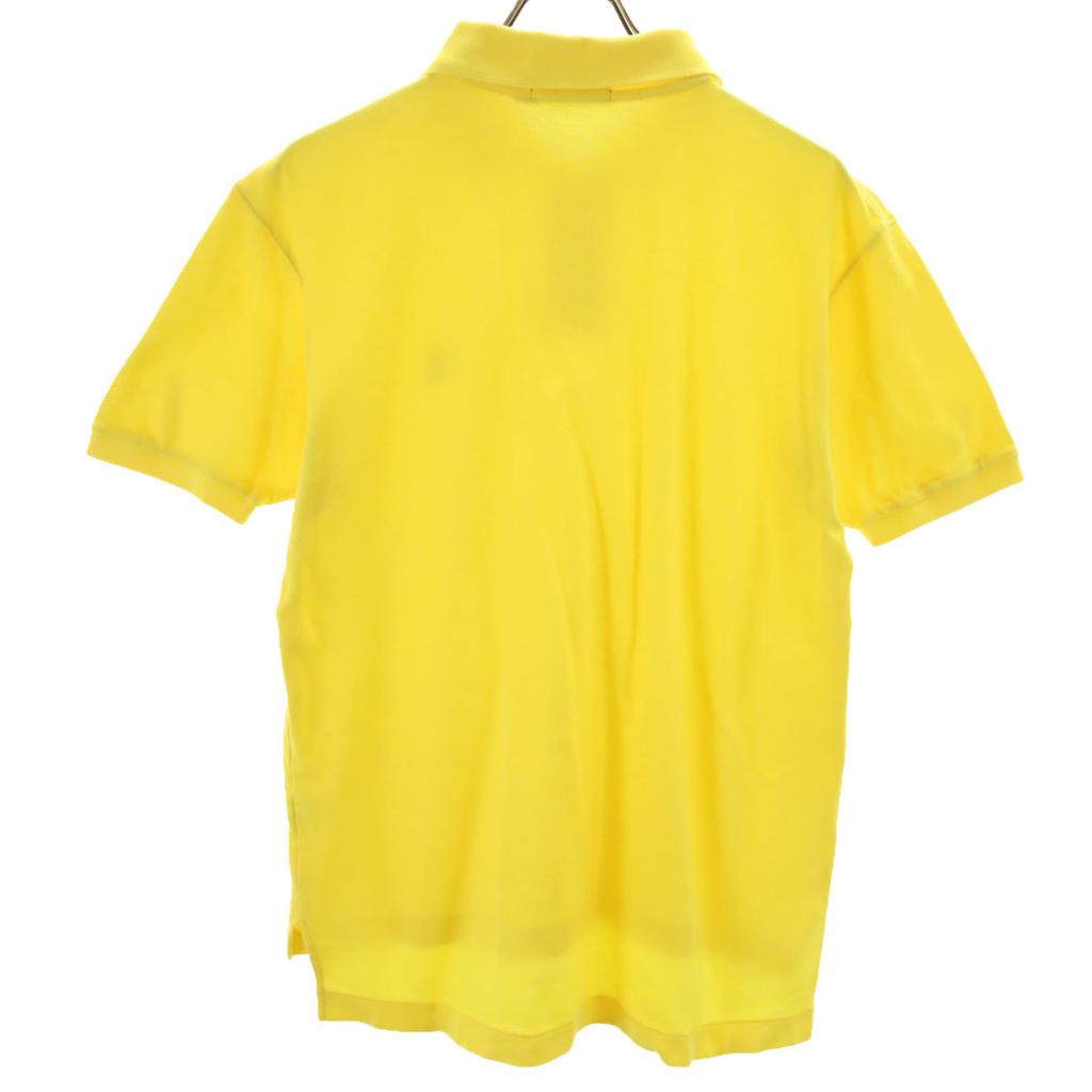 Nautica Kurzarm-Poloshirt M gelb Rehbraun Herren Gebraucht