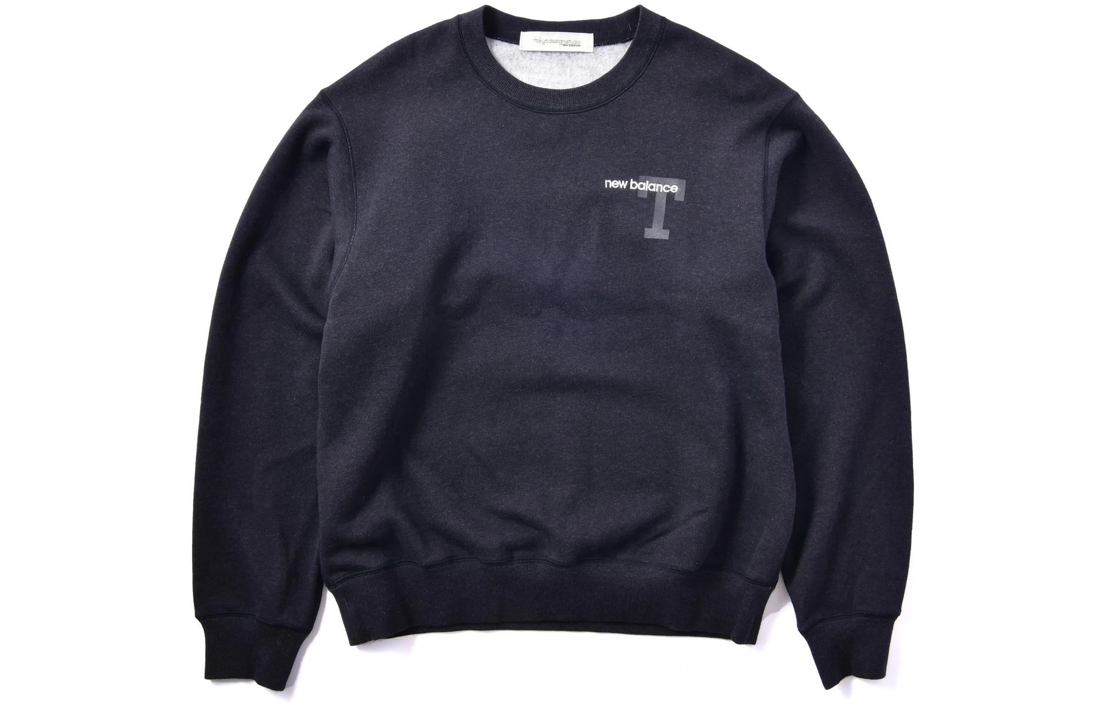 Толстовка New Balance Мужская Черно-серая AMT25064-BK M