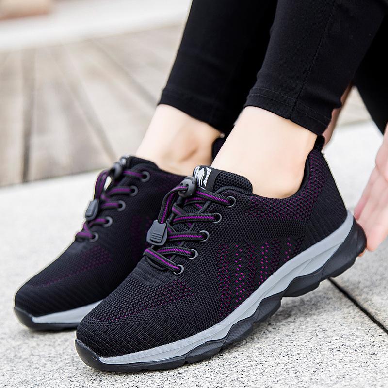 Neue leichte Freizeitsneaker für Herren und Damen, weiche und modische atmungsaktive Mesh-Laufschuhe