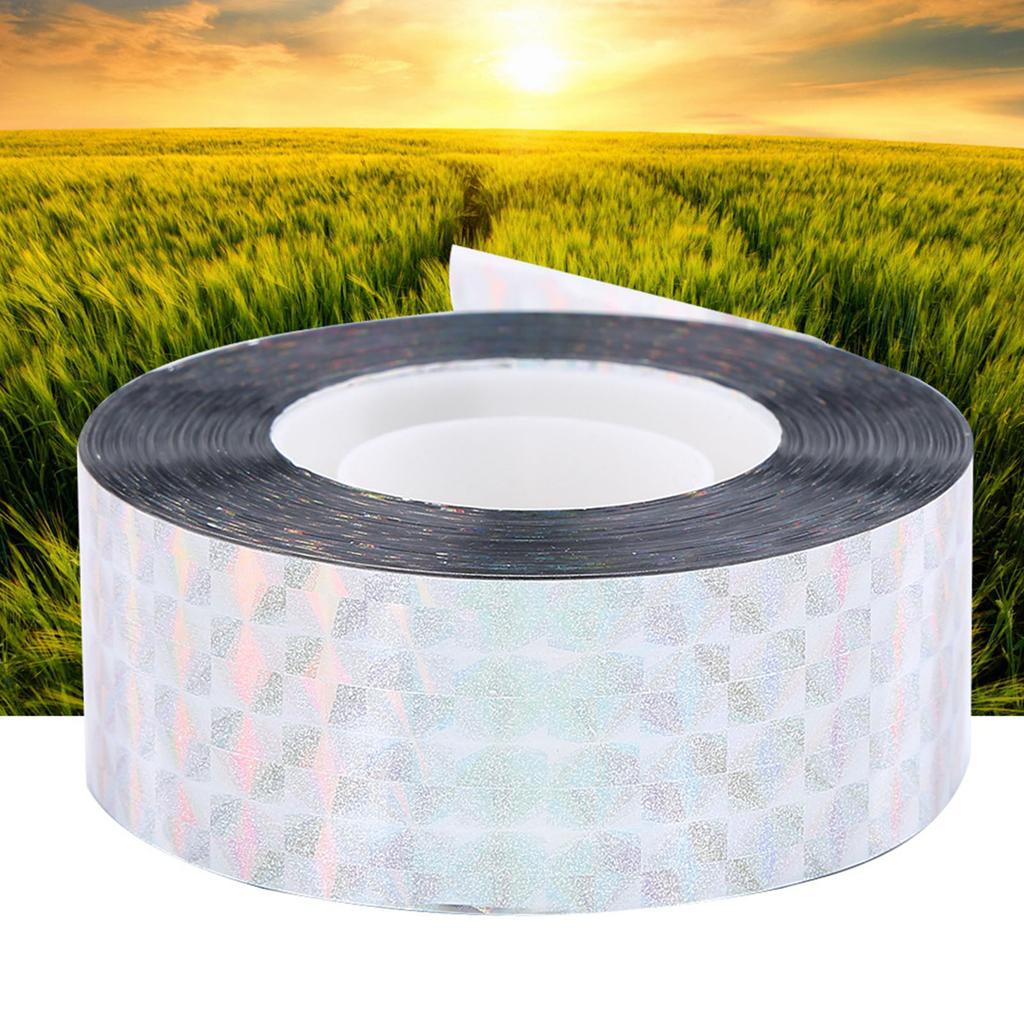 Bird Tapes 90M Bird Deterrent Tape Audible Visual Flash Reflective Pigeon Scare Repeller Ribbon New Reflective Tapes Bird Tape