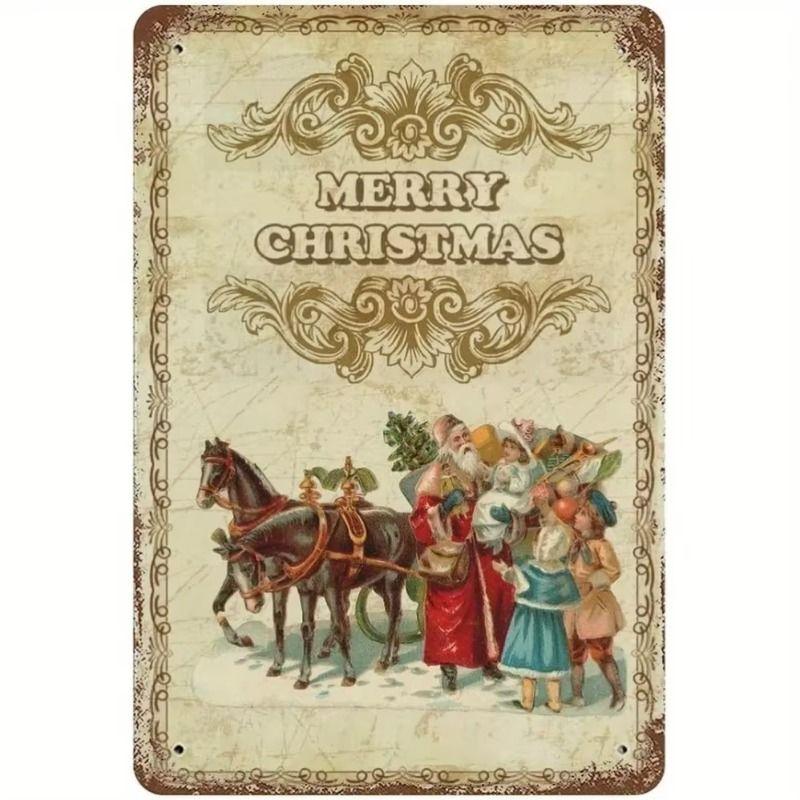 Vintage Metal Tin Sign Wall Art Home Decor 20x30cm
