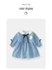 Spring Autumn Baby Girls' Cute Plaid Princess Dress - Pure Cotton Skirt