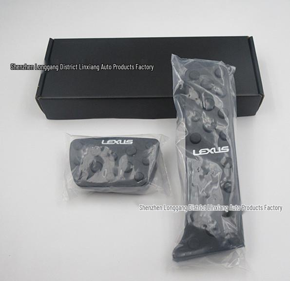 Anwendbar für Lexus ES 2018: Rutschfester Gas- und Bremspedal aus Aluminiumlegierung