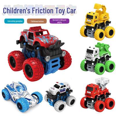 Children's Dinosaur Inertia Car: Four-Wheel Drive Off-Road Toy