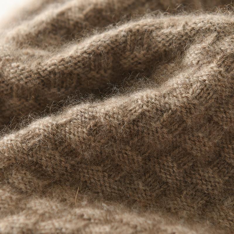 Soft Cashmere Hat Autumn and Winter New Style Unisex Casual Ear Protection Pile Hat Fashionable Knitted Hat