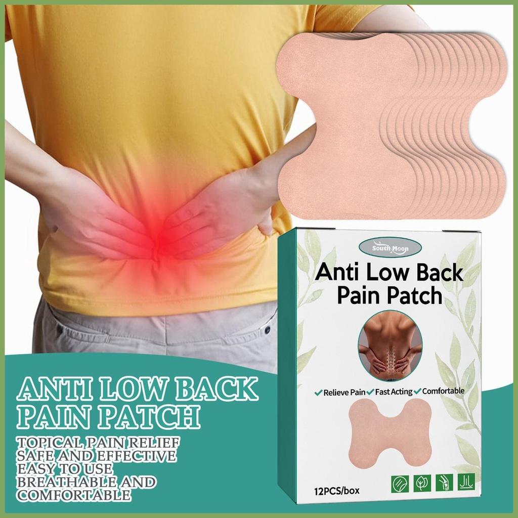 Anti Low Back Pain Relief Patch Plaster Joint Neck Shoulder Foot Aches Breathable Moisture Backaches