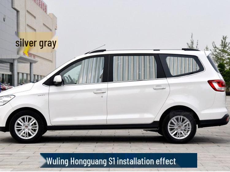 Blackout Car Sunshade Curtains for Privacy and Sun Protection, Up and Down Track Partition