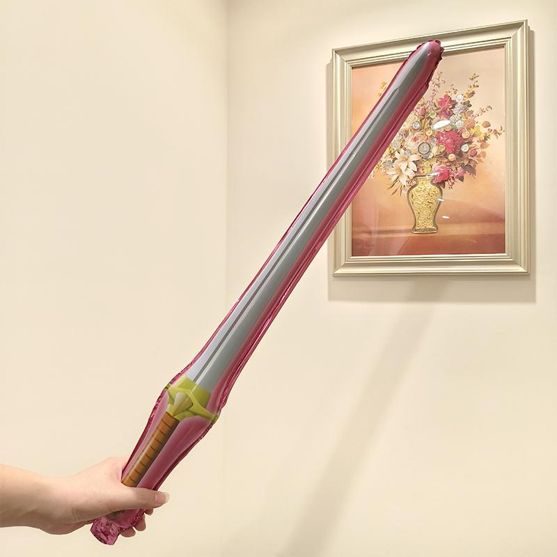 10Pcs Inflatable Sword Aluminum Film Balloon Garden Play Outdoor Games Swords Prop Children'S Toy Party Decoration