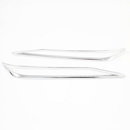 Rear tail Fog Light Lamp Foglight Cover Trim Strip For Hyundai elantra 2021 2022 Chrome
