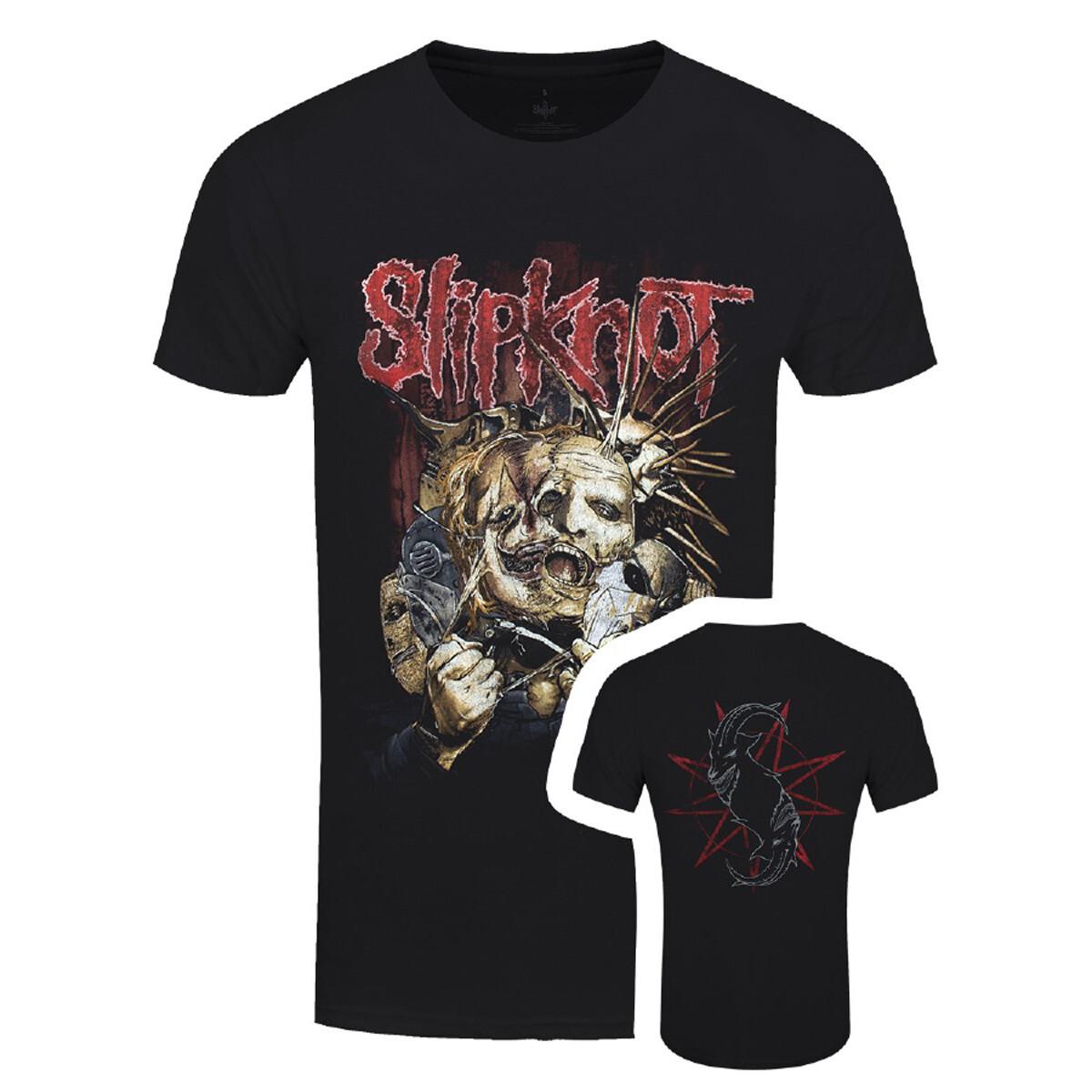 Slipknot T-Shirt Torn Apart Rock Metal Band New Black XL