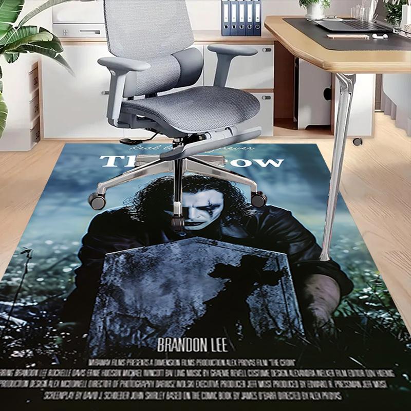 1pc Real Love Is Forever The Crow Carpet, Office Rug Outdoor Mat Home Decor Area Carpet Festival