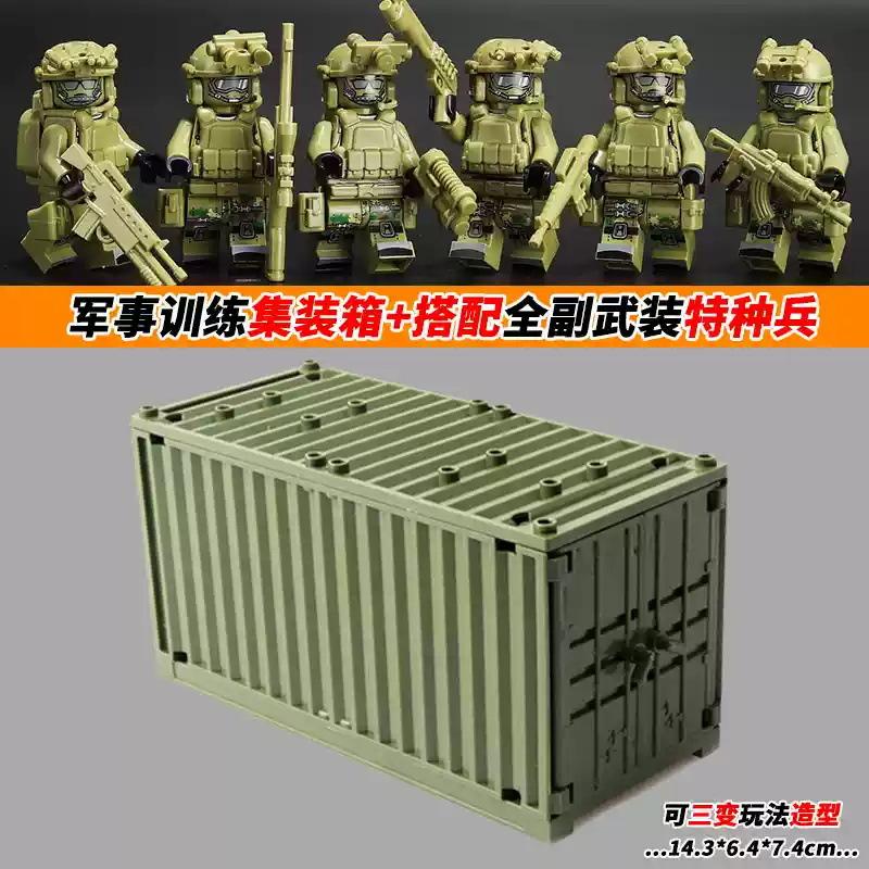 New building blocks Veyron Special Police Delta Special Forces children's toys mini humanoid doll Christmas birthday gift