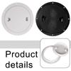 For Boat 8 Inch Hatch Deck Hatch Cover Boat Maintenance 8 Inches UV Resistant Anti-aging Design Easy Installation