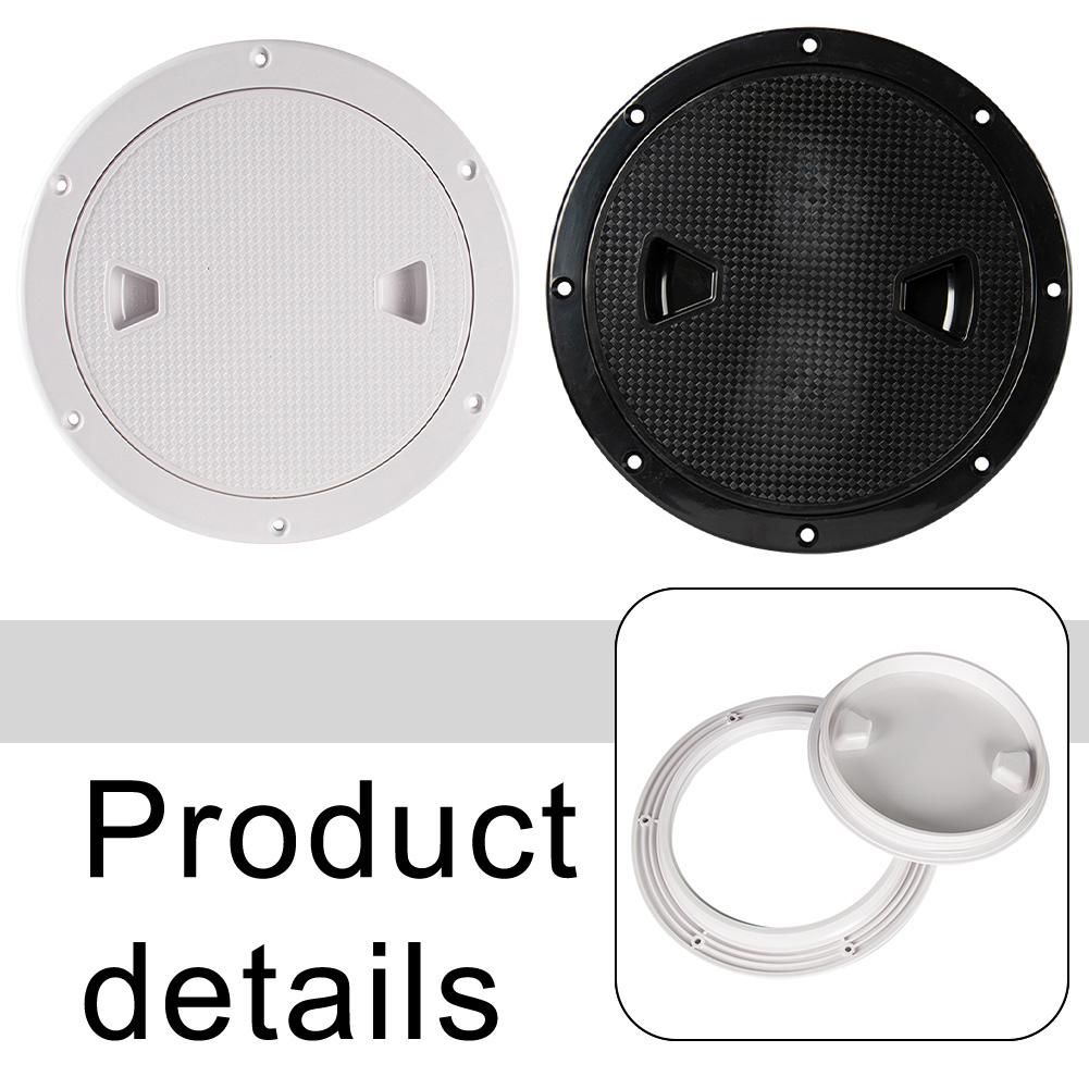 For Boat 8 Inch Hatch Deck Hatch Cover Boat Maintenance 8 Inches UV Resistant Anti-aging Design Easy Installation