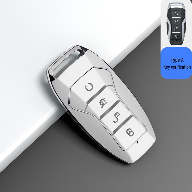 

Совместимый чехол для ключа для BYD Han EV, Tang DM/MAX, Song Pro, Qin PLUS, моделей Yuan - Женская сумка-ракушка с пряжкой