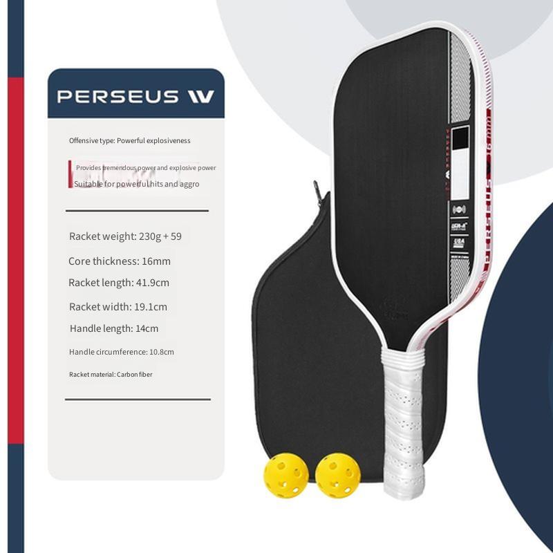 16mm 4th Gen Perseus Pickleball Paddle Thermoformed Explosive Powerful Tournament Racket
