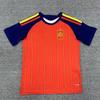 Men Women Soccer Jersey Fan Edition Short Sleeve Football Shirt Quick Dry Breathable Spain France Brazil Portugal England