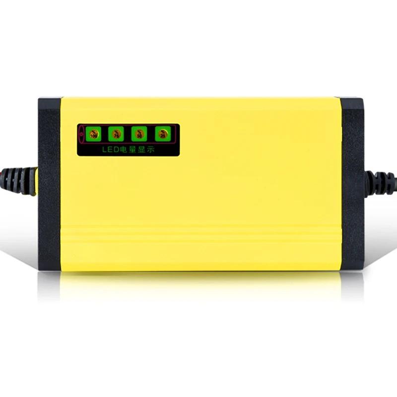 12V 2A Car Battery Charger 220V Power Puls Repair for Wet Dry Lead Acid Battery with LED Display Moto Truck Battery Charger
