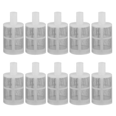 10Pcs Aquarium Water Pump Filter Cleaning Mesh Net Accessory for Fish Tank10MM