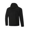 Li-Ning Fitness Series Solid Color Zip-Up Hooded Comfortable Breathable Windproof Sports Jacket Men Jacket Black AFDUC71-4