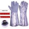 High-Temperature Insulated Aluminum Foil Gloves