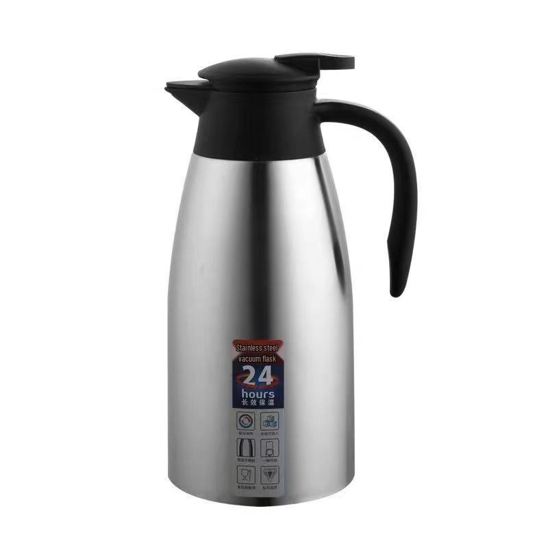 2.0L Dwuwarstwowy Izolowany Próżniowo Czajnik do Kawy ze Stali Nierdzewnej 304 - Termos klasy spożywczej na prezent