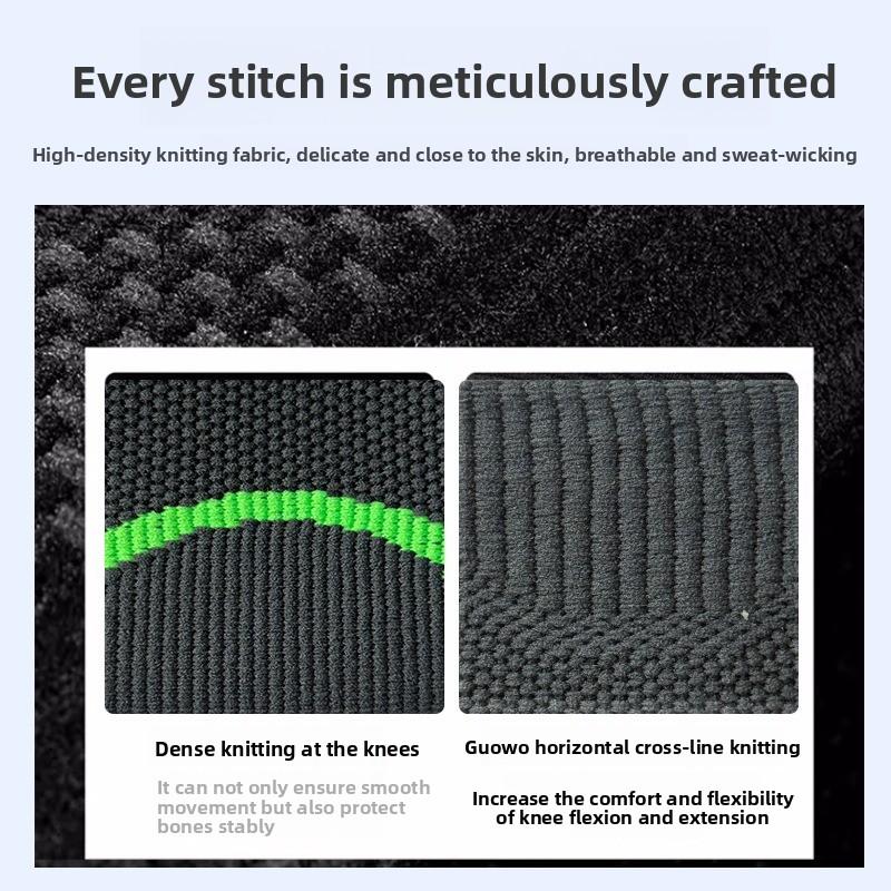 Straps Knitted Knee Pads Men's Rope Mountaineering Pressurized Leg Pads Badminton Basketball Sports Knee Pads