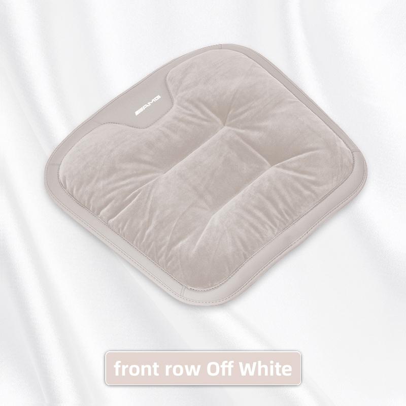 Car Seat Cushion Cover Flannel Seat Cushion Anti Slip Mat Accessories Car Hub Cap For Mercedes Benz AMG W214 W205 W204 W206 W213