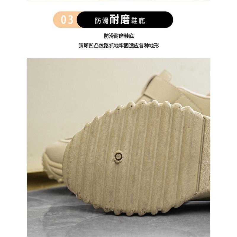 Damen Koreanischer Stil Atmungsaktiv Ausgeschnitten Dicke Sohle Höhensteigernd Lässige Sandalen