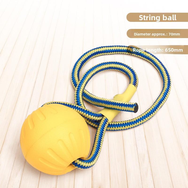 Foam Floating Dog Toys, Biting Ring Frisbee, Pet Toys, Outdoor Dog Training Rope Toy Balls