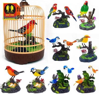 Voice-Controlled Electric Little Bird Simulation Toy with Induction-Activated Movement and Sound