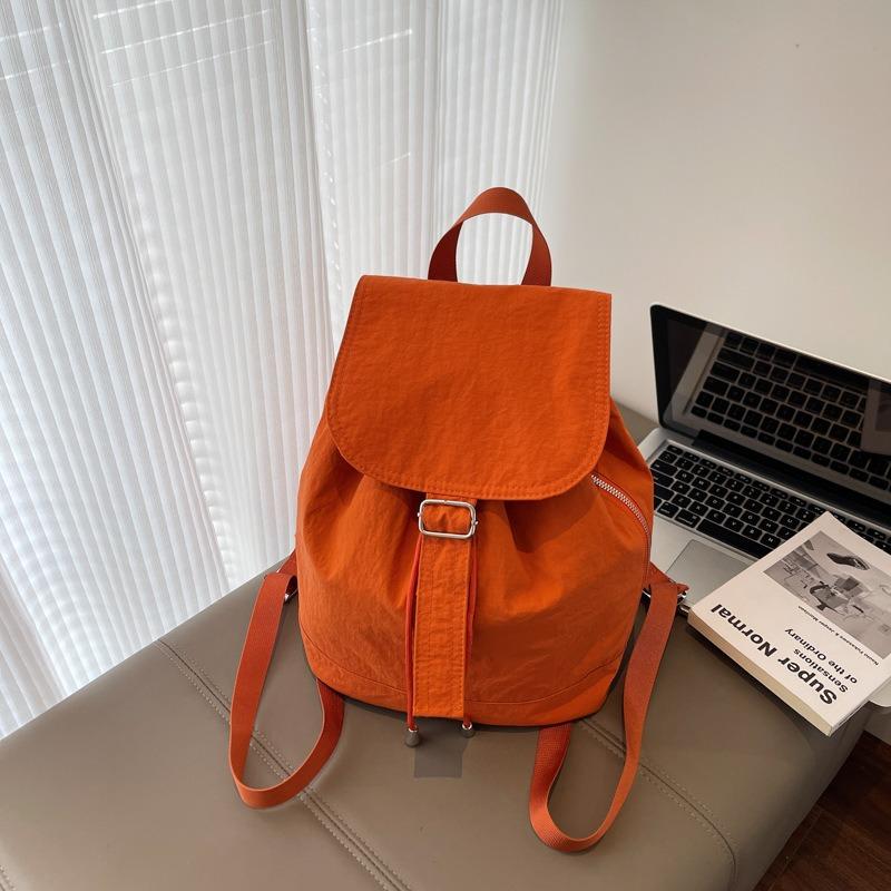 Casual Lightweight Cloth Bag Women's New Simple and Versatile Backpack Large-capacity Outdoor Sports Backpack