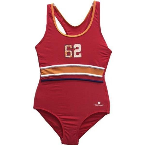 LIQUID SPORT Liquid Dory Maillot de Bain Sport Rouge 10 Mixte Enfant
