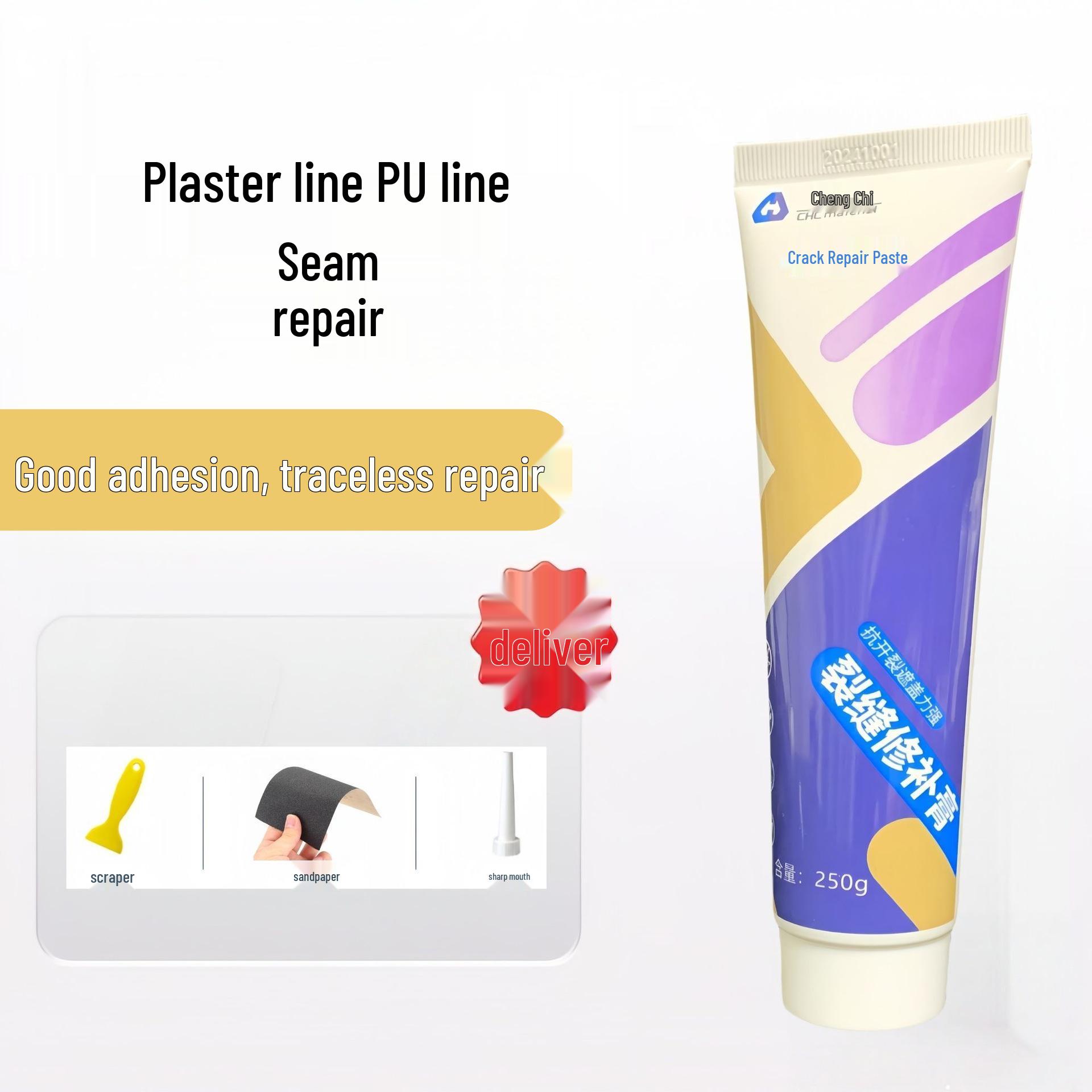 

PU Crack Repair Paste for Flower and Corner Gaps - Line Filler and Beauty Finishing Tool
