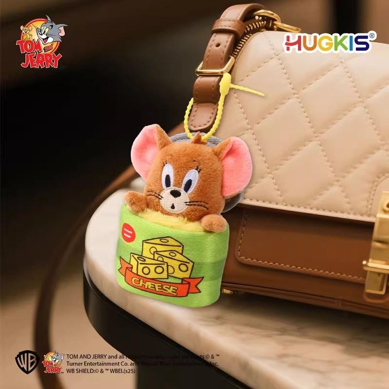 Tom And Jerry Plush Keychain With Cartoon Design For Collectors And Giftgiving