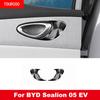 For BYD Sealion 05 EV 2025 2026 Back Row Door Audio Loudspeaker Cover Rear Speaker Trim Sticker Car Styling Accessorie